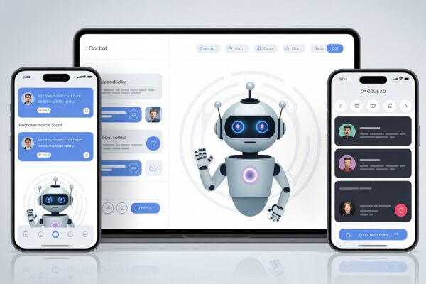 Screenshot collage of top free ChatGPT alternatives including Claude, Copilot, Gemini, and Perplexity AI